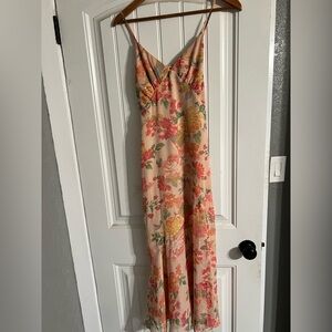 Floral midi dress